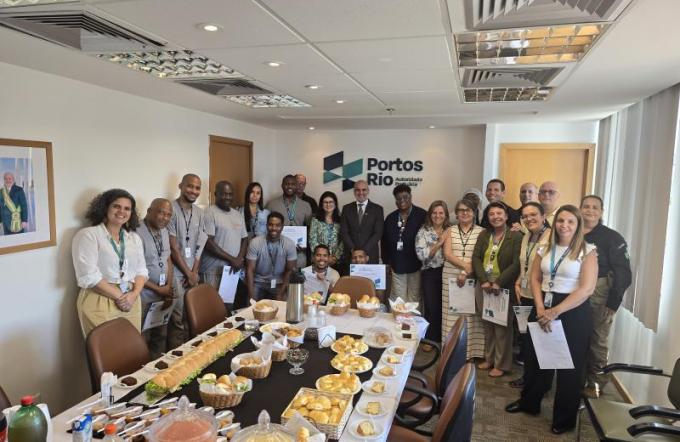 foto dos colaboradores reconhecidos